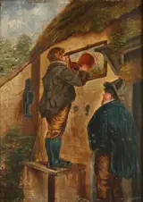 19th Century Irish School, THE SIGN PAINTER