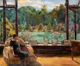 Robert Taylor Carson, SITTING IN THE DRAWING ROOM