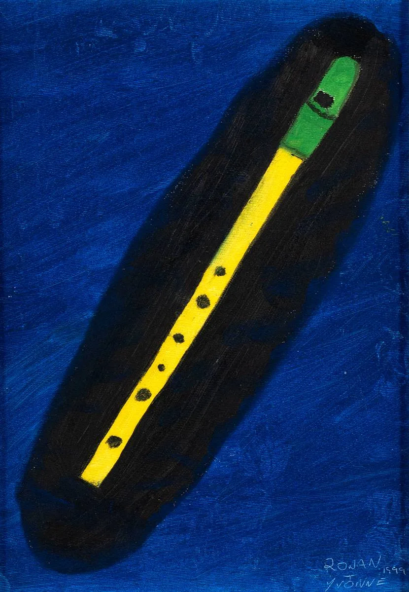 UNTITLED by Ronan & Yvonne Keating, 1999, oil on canvas, sold Mar 2021