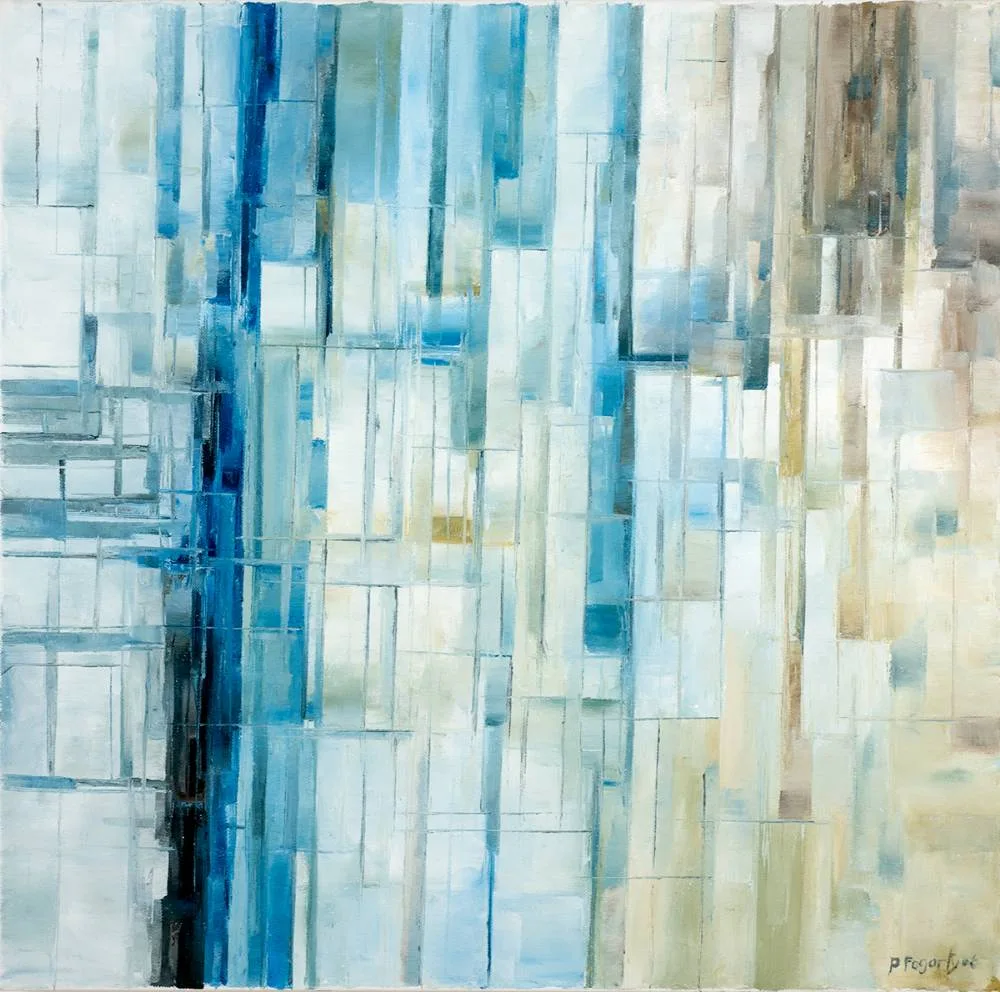 WINDOWS TO A VIEW by Paul Fogarty, 2006, oil on canvas, sold Mar 2021