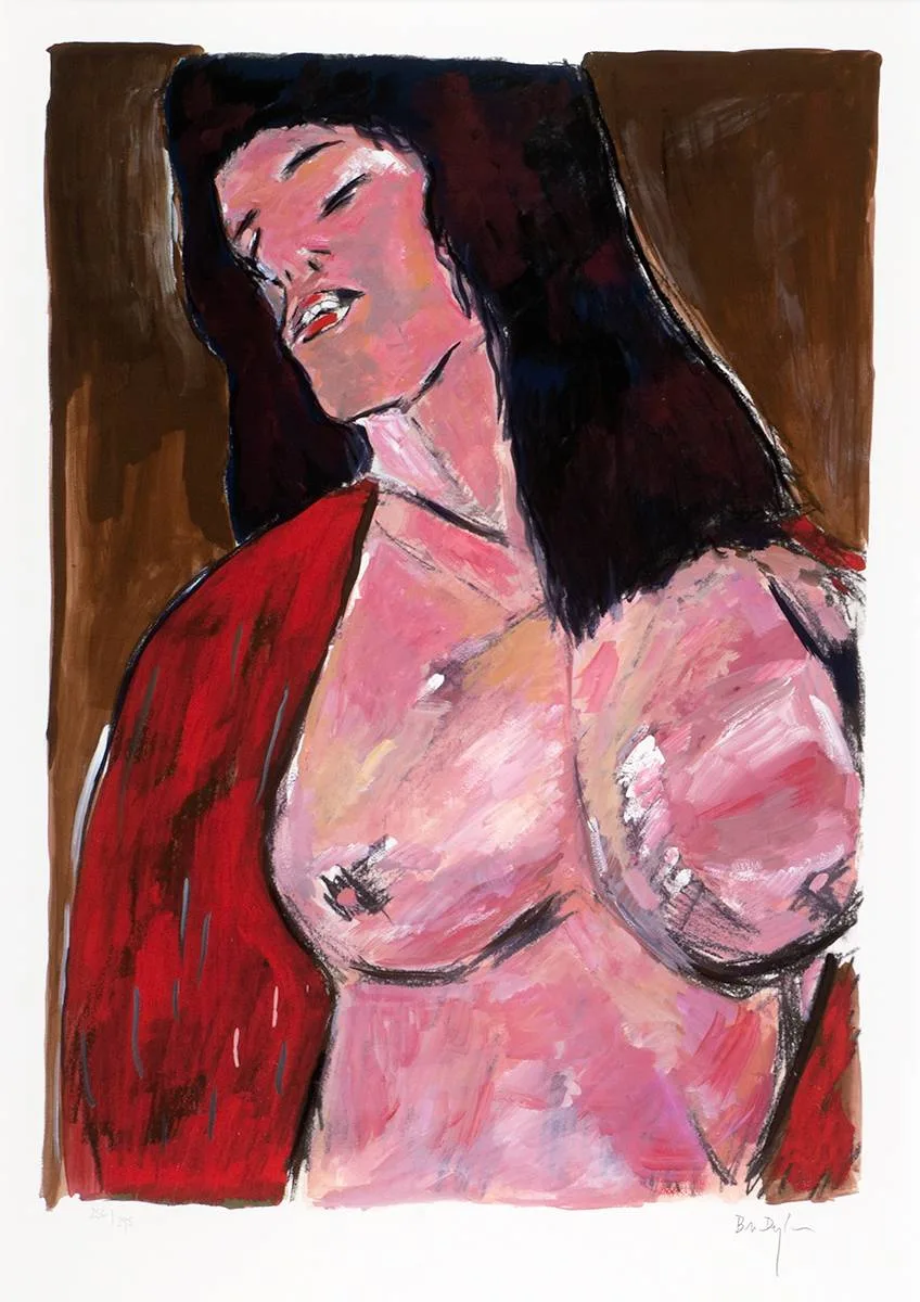 Bob Dylan, CASSANDRA, 2010, giclée print; (no. 256 from an edition of 295)