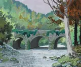 John Francis Skelton, 'OLD FRIENDS', THE MEETING OF THE WATERS, AVOCA, WICKLOW