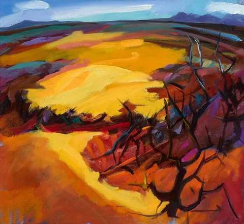 Eithne Carr, JUERNADO DEL MUERTO, NO. 11, oil on canvas