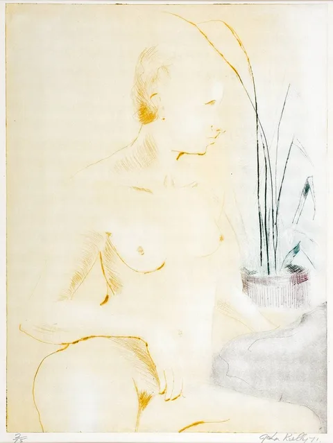 John Kelly, NUDE, 1971, print; (no. 2 from an edition of 75)