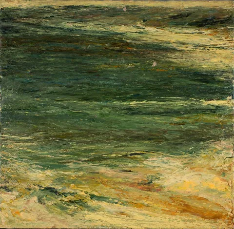 Mary Lohan, RINN STRAND, COUNTY MAYO, 1994 (DIPTYCH), oil on board