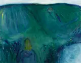 Anita Shelbourne, LANDSCAPE WITH FIGURE
