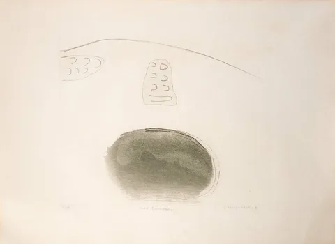 Maria Simonds-Gooding, INNER BOUNDARY, carborundum; (no. 17 from an edition of 45)