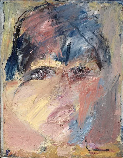 Basil Blackshaw, THREE HEADS (I), 1985, oil on canvas