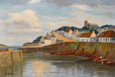 Val McGann, ROUNDSTONE, 1965, oil on board