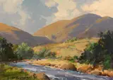 George K. Gillespie, AVONBEG RIVER, COUNTY WICKLOW