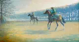 Peter Curling, HORSES EXERCISING