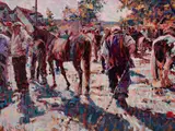 Arthur K. Maderson, IN TOW (TALLOW HORSE FAIR), COUNTY WATERFORD