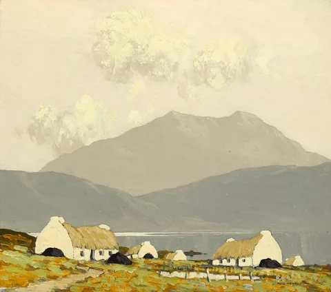 Paul Henry, KILLARY BAY, CONNEMARA, 1924-1925, oil on board