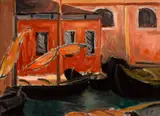 Grace Henry, BOATS AT CHIOGGIA, VENICE, ITALY