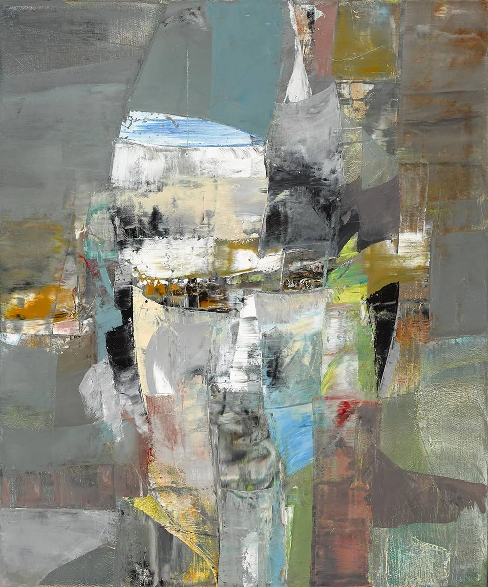 Robert Donald, FUTURE SELF, 2017, oil on canvas; (unframed)