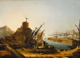 William Sadler II, A HARBOUR WITH SHIPS