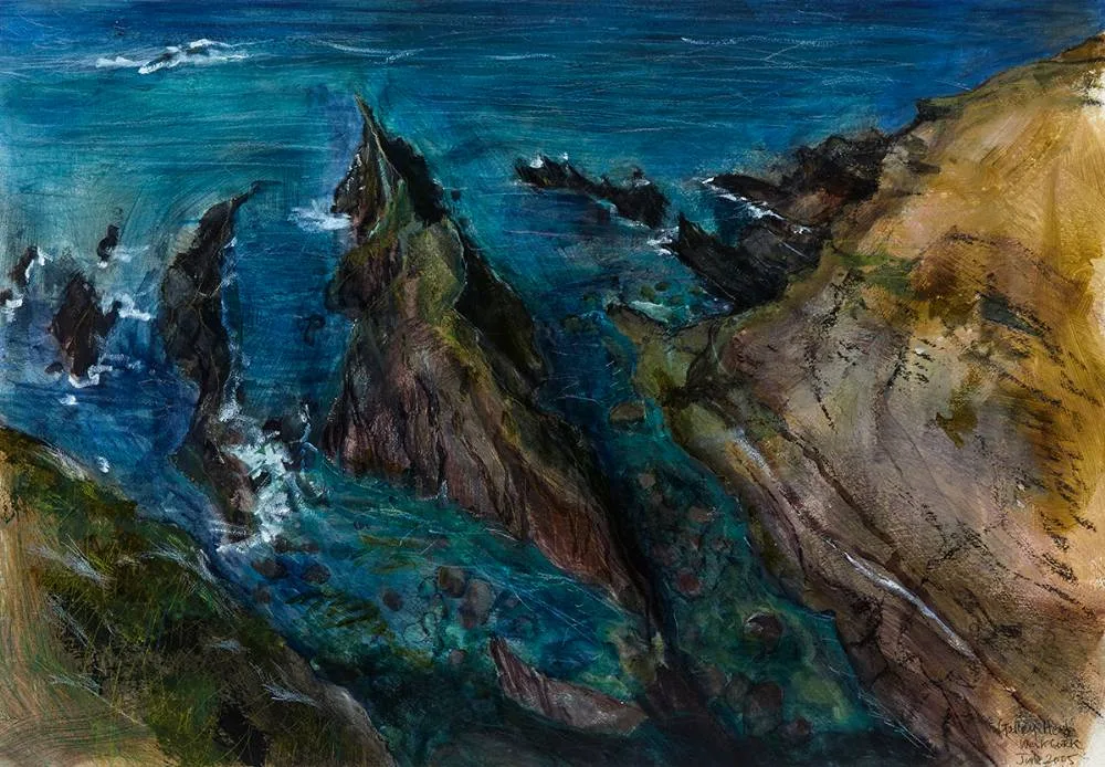 Sahoko K. Blake, GALLEY HEAD, WEST CORK, 2005, pastel