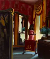 Norman Teeling, FEMALE FIGURE READING