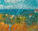 Desmond Carrick, FIG TREES AT WINTERTIME, NERJA, SPAIN