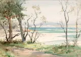 Frank McKelvey, BEACH SCENE