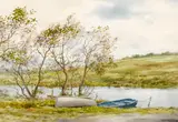 Frank Egginton, FISHING BOATS, LOUGH FERN, COUNTY DONEGAL