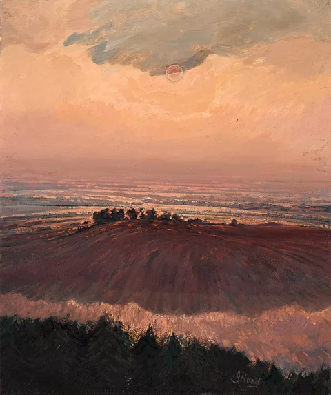 Jeremiah Hoad, RISEN SUN, oil on canvas