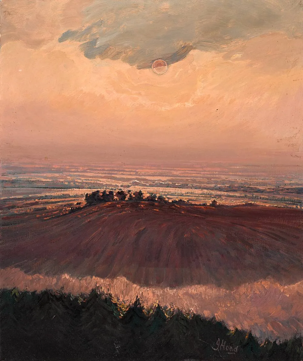 Jeremiah Hoad, RISEN SUN, oil on canvas