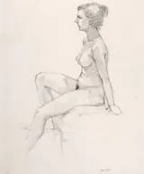James English, NUDE STUDY