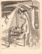 Colin Middleton, KATE SEATED