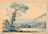 John Henry Campbell, VIEW UP BRAY RIVER, COUNTY WICKLOW