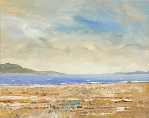 Harry Reid, LOW TIDE, BERTAGHBOY BAY, CONNEMARA, 2003, oil on board