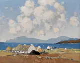 Paul Henry, A SUNNY DAY, CONNEMARA