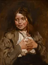 William Orpen, THE BEGGAR GIRL