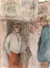 Jack Butler Yeats, LOCAL AND TRAVELLING CHAMPIONS, DEVONSHIRE