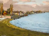 Maurice MacGonigal, SANDYMOUNT STRAND FROM MERRION GATES, DUBLIN