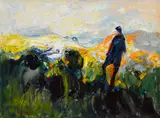 Colin Middleton, MAN ON A HILL