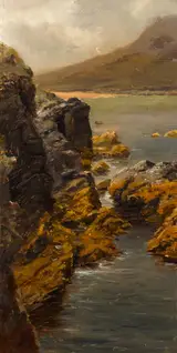 Alexander Williams, CLIFFS AND BEACH, ACHILL ISLAND