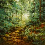 Trevor Geoghegan, DRY BED, WOODLAND