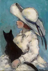 Gladys Maccabe, ISABEL WITH HER CAT
