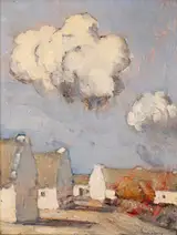 Paul Henry, CLADDAGH VILLAGE