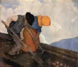 Paul Henry, THE POTATO DIGGERS
