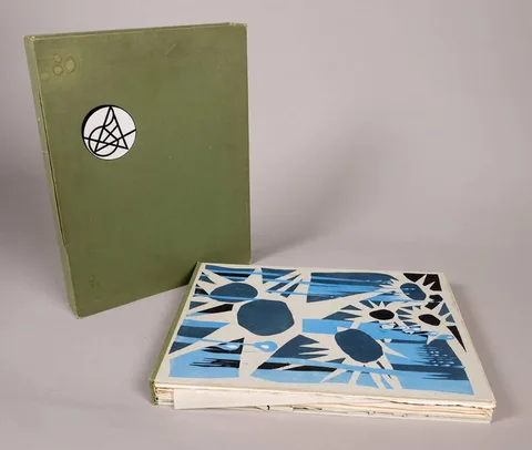 Marie Howet, A LA SOURCE D'ARA: ÉPOPÉE ACCOMPAGNÉE DE VINGT-CINQ AQUARELLES D'IRLANDE, 1934, (no. 15 from an limited edition of 125 copies)