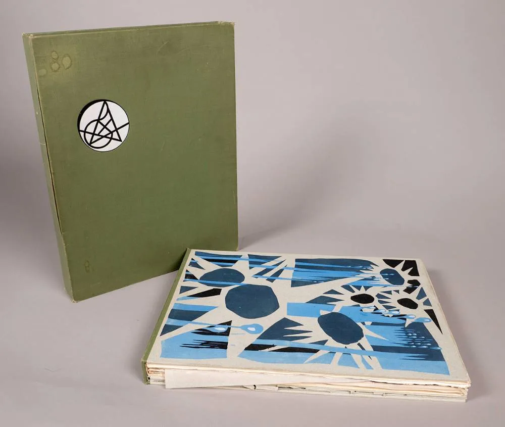 Marie Howet, A LA SOURCE D'ARA: ÉPOPÉE ACCOMPAGNÉE DE VINGT-CINQ AQUARELLES D'IRLANDE, 1934, (no. 15 from an limited edition of 125 copies)