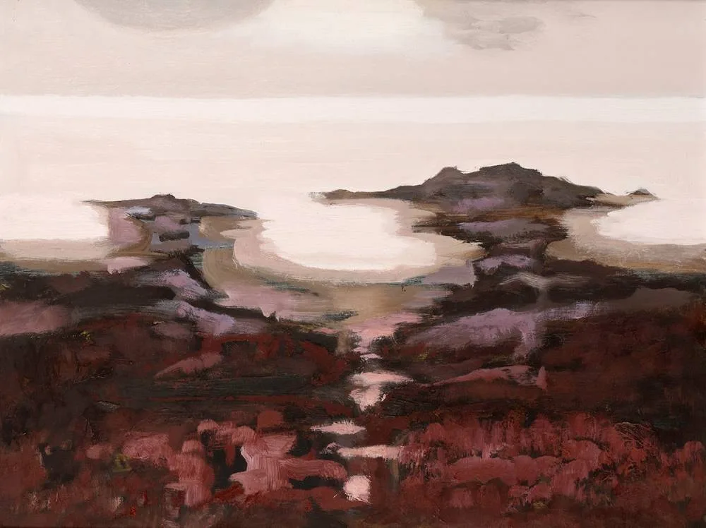 LIGHT ON THE SEA by Arthur Armstrong, oil on board, sold Jul 2020