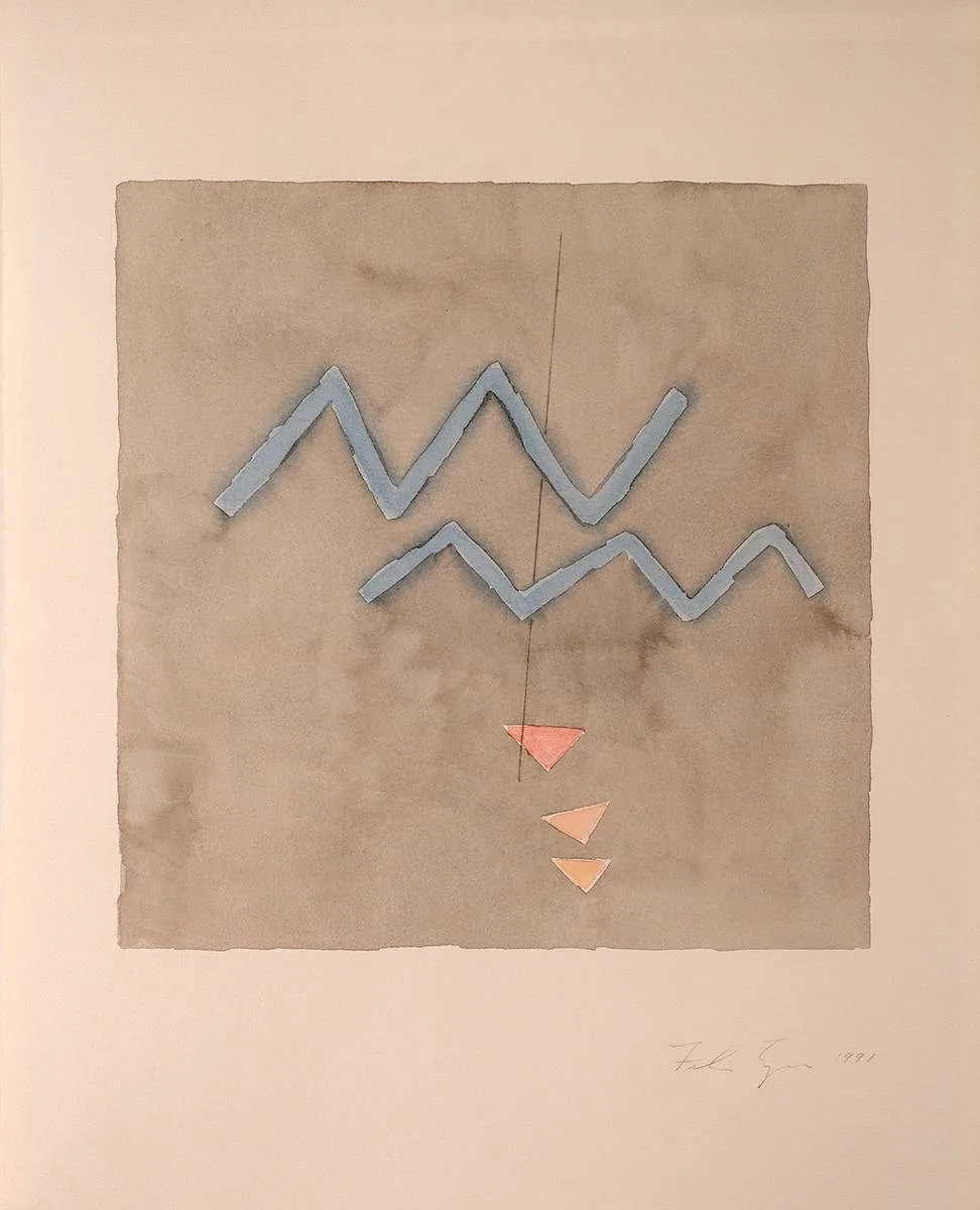 UNTITLED by Felim Egan, 1991, watercolour, sold Jul 2020