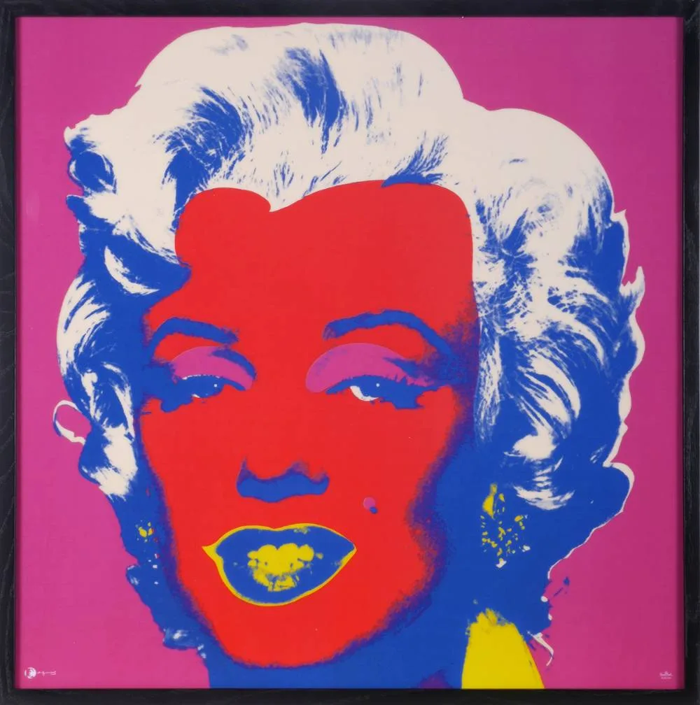 MARILYN MONROE by Andy Warhol, Rosenthal porcelain plaque; (no. 43 from an edition of 49), sold Jul 2020