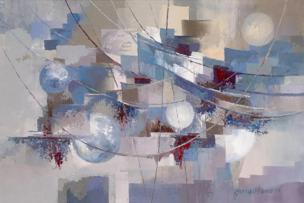MORNING LIGHT by Gretta O'Brien, 2003, oil on canvas, sold Jul 2020