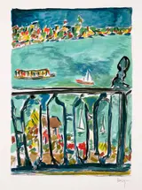 Bob Dylan, VISTA FROM BALCONY [DRAWN BLANK SERIES]