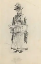 John Butler Yeats, WOMAN WITH BASSINET