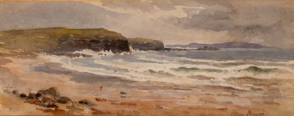 Clara Irwin, PORTRUSH, COUNTY ANTRIM, watercolour